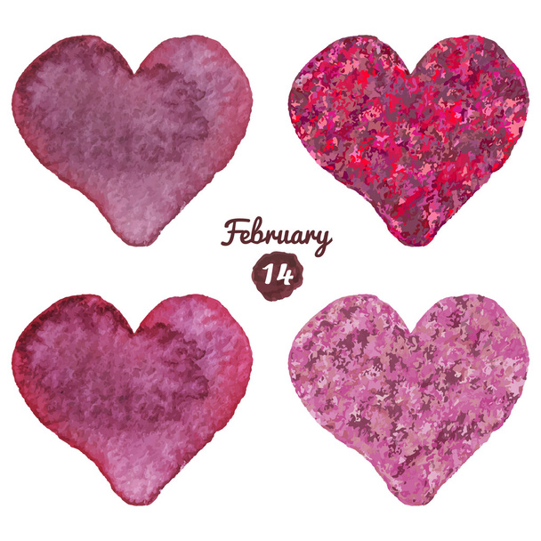 Valentine heart simbol - Vettoriali, immagini