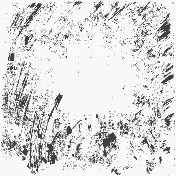 Distress Overlay Texture For Your Design. Black and white grunge - Vector, Image