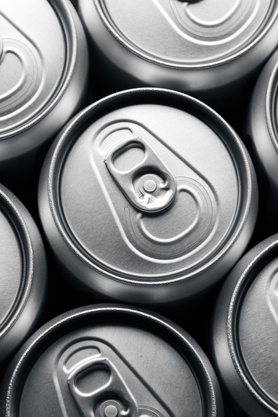 aluminum beverage cans - Фото, зображення