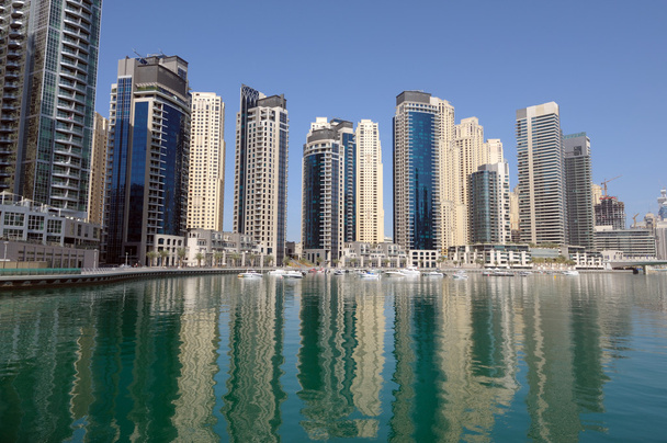 σύγχρονα κτίρια πολυόροφο κτίριο, στη μαρίνα του Ντουμπάι. Dubai, Ηνωμένα Αραβικά Εμιράτα - Φωτογραφία, εικόνα