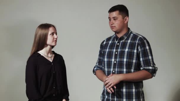 Birlikte genç Hıristiyanlar dua - Video, Çekim