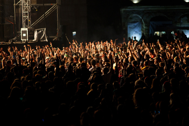 Multitud en concierto - Foto, Imagen