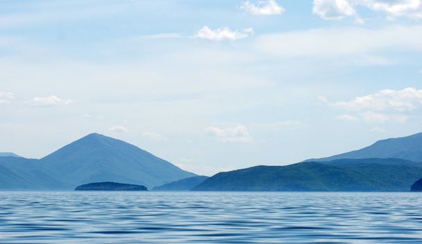 Lake Prespa, Macedonia - Zdjęcie, obraz