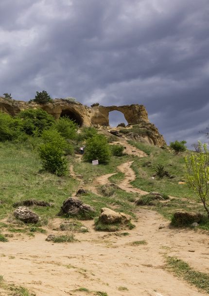 mountain with big hole - Fotografie, Obrázek