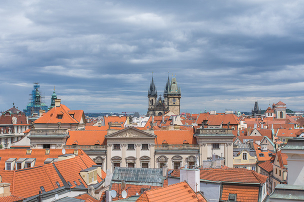 Tyn Church, Prague, morning.  - Fotografie, Obrázek