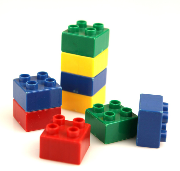Plastic blocks - Photo, Image