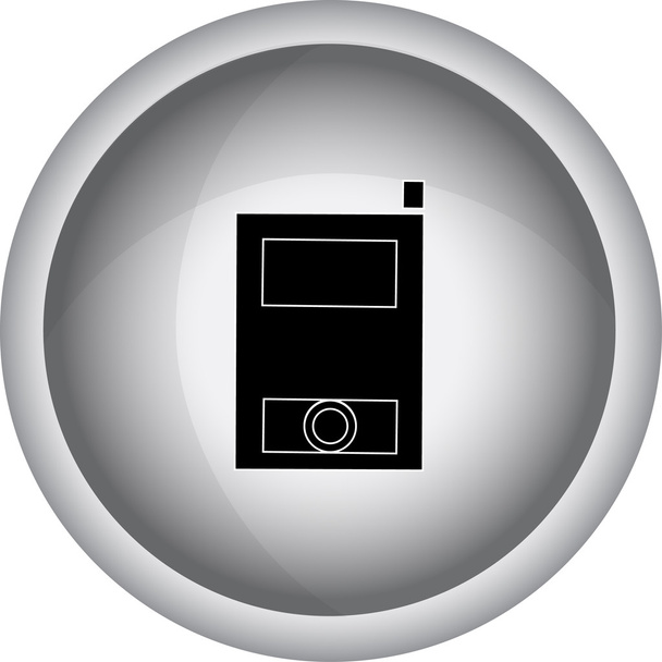 Telefon ikon jele - Vektor, kép