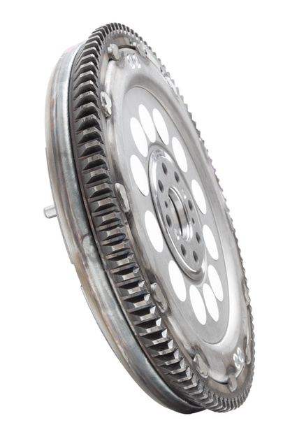 flywheel damper for automotive diesel engine on a white background - Photo, Image