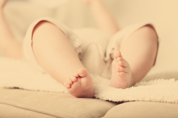 Baby legs, closeup - Foto, Imagem