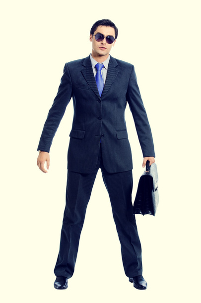 Businessman with briefcase - Zdjęcie, obraz