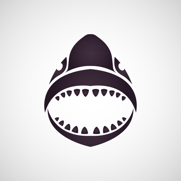 Shark logo vector - ベクター画像