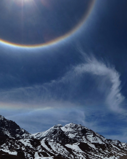 Halo v regionu Everest - Fotografie, Obrázek