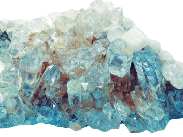 Peridote geodéziai geológiai kristályok - Fotó, kép