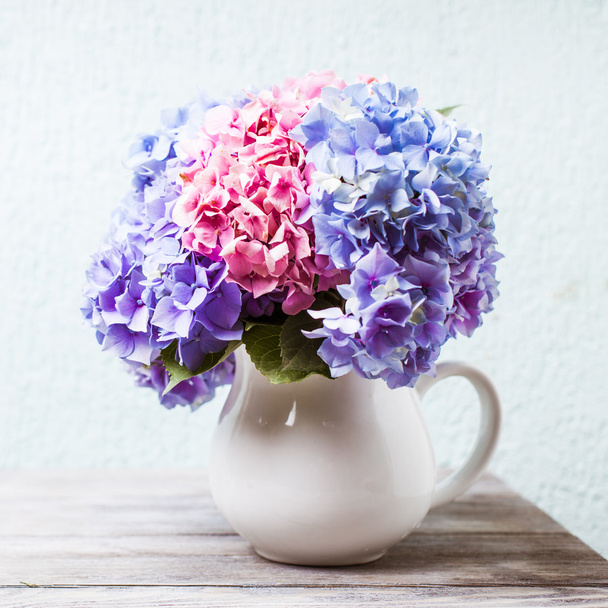 Hydrangea bouquet - Фото, изображение