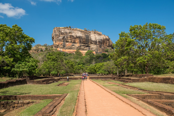 Sigiriya Lion Rock Fortress - Zdjęcie, obraz
