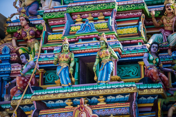 Mooie beelden in tempel - Foto, afbeelding