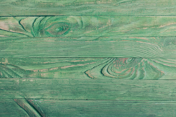 Wooden green background - Foto, imagen