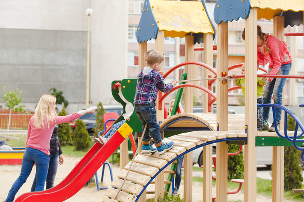 Children at the playground  - Foto, imagen