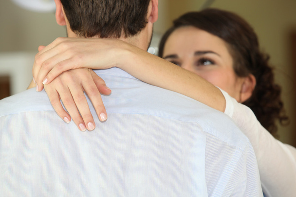 Young couple hugging - Photo, image