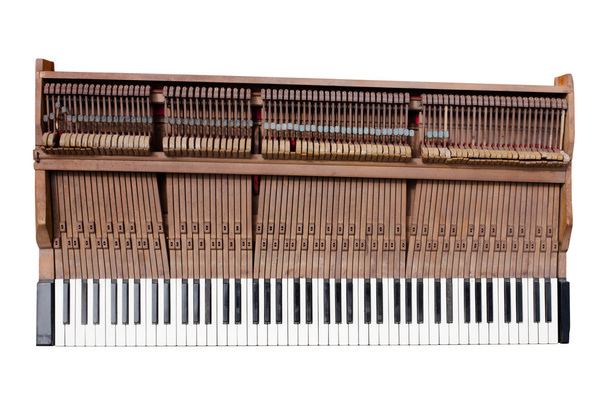 old piano mechanic - Photo, Image