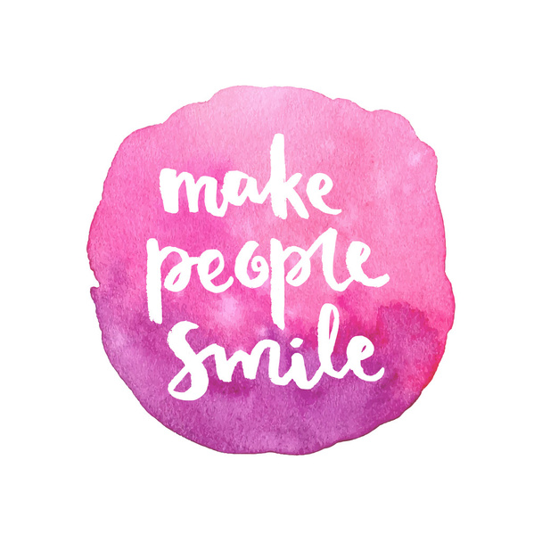 Faire sourire les gens
 - Vecteur, image