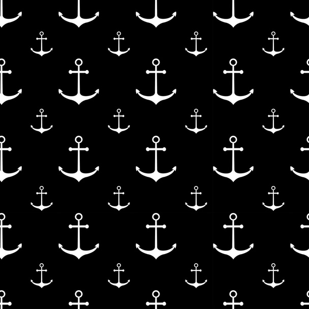 Seamless nautical pattern  - Vector, Imagen