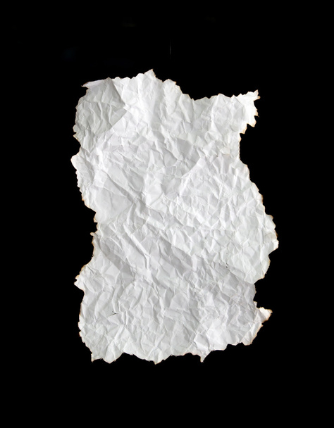 Carta bianca sgualcita
 - Foto, immagini