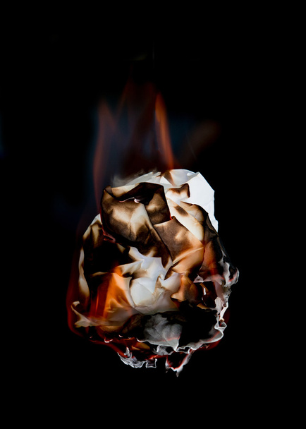 burning paper - Photo, Image