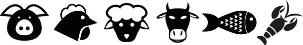 Set de iconos Animal
 - Vector, imagen