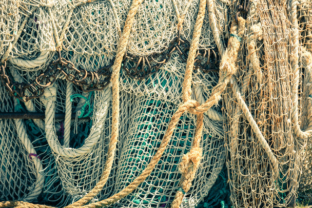 Old fishing nets - Zdjęcie, obraz