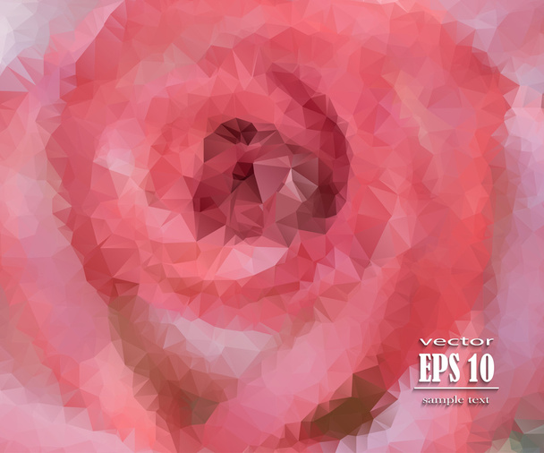 beautiful background of pink rose - Vettoriali, immagini