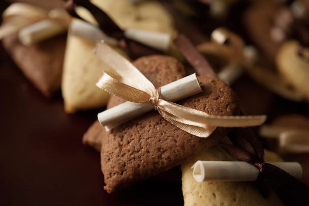 ванільне та шоколадне печиво
 - Фото, зображення