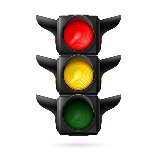 Traffic light - Διάνυσμα, εικόνα