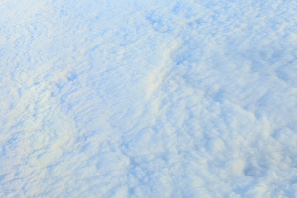Krásný pohled z letadla na mraky  - Fotografie, Obrázek