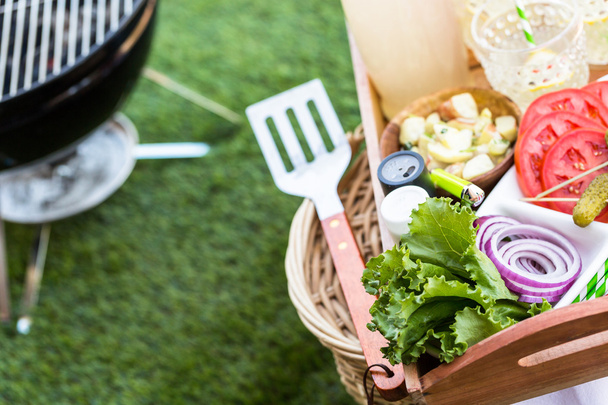 Kis nyári piknik a limonádé - Fotó, kép