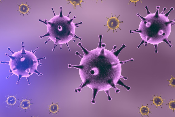 Virus del herpes
 - Foto, imagen