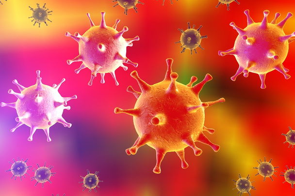 Herpes-virus - Foto, afbeelding