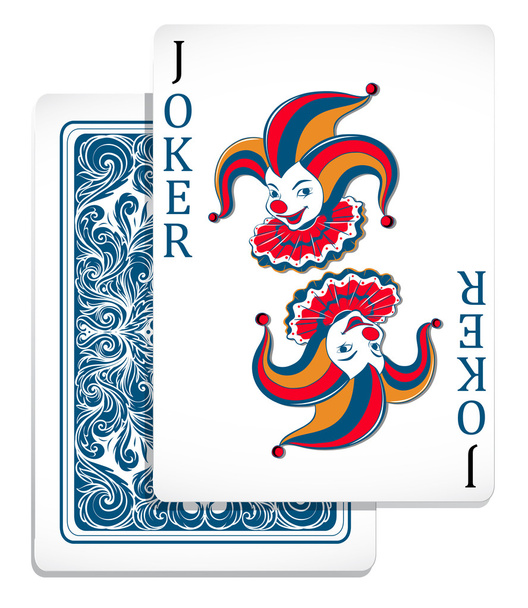 Carte design originale Joker
 - Vecteur, image
