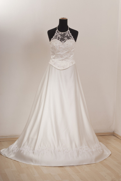 Wedding dress on the mannequin. - Photo, Image