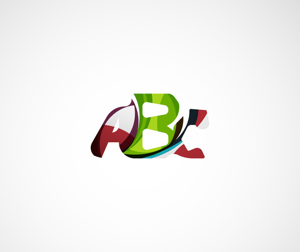 Logo de la empresa Abc
. - Vector, imagen