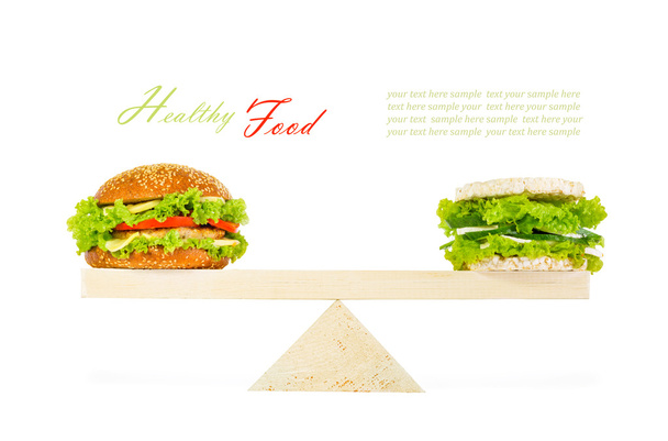 The concept of a healthy food, diet, losing weight. - Fotoğraf, Görsel