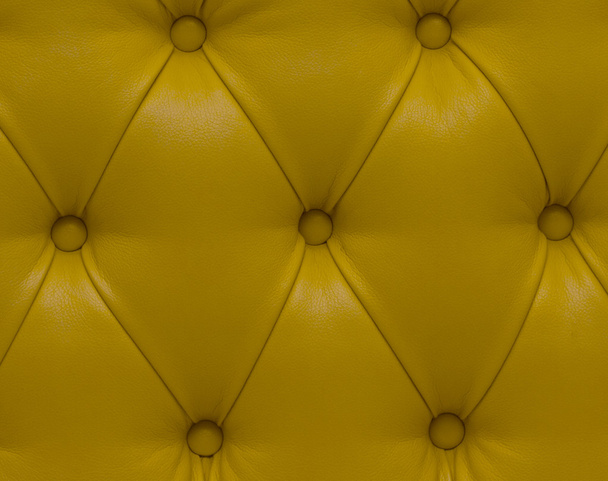Leather upholstery of a magnificent sofa - Photo, Image