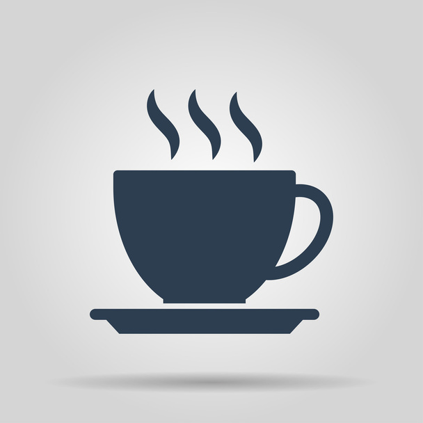 coffee cup icon , vector illustration - Vector, Image