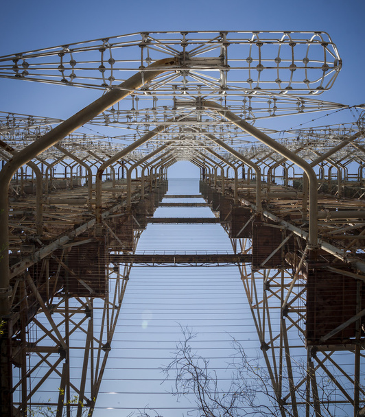 Tchernobyl : Duga ancien système radar soviétique
 - Photo, image