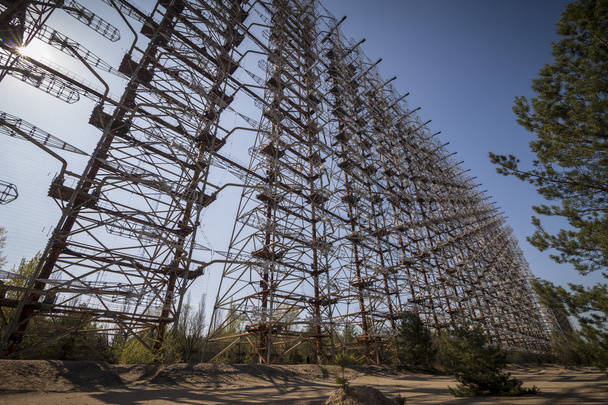 Tsernobyl: Duga vanha Neuvostoliiton tutkajärjestelmä
 - Valokuva, kuva