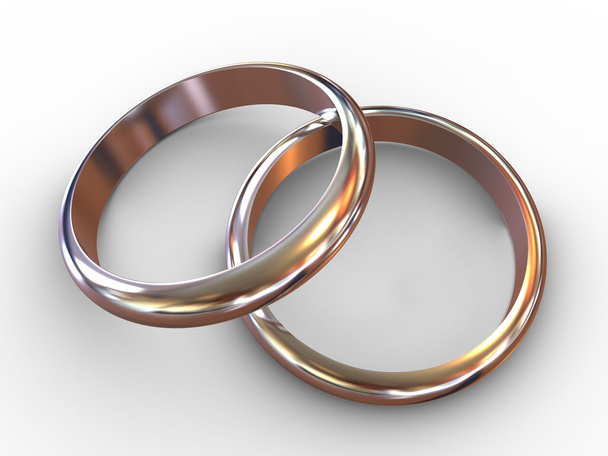 Wedding rings. - Photo, Image