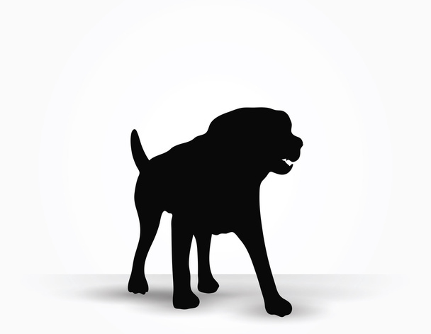犬シルエット - ベクター画像