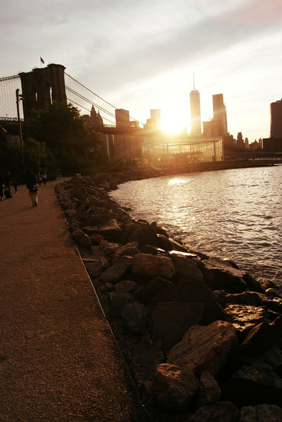 Brooklyn-híd megtekintése - Fotó, kép