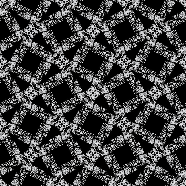 Абстрактный черно-белый фон, векторный геометрический бесшовный узор
 - Вектор,изображение