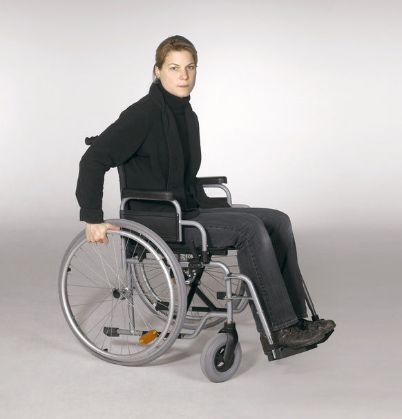 Tekerlekli sandalyede - Fotoğraf, Görsel